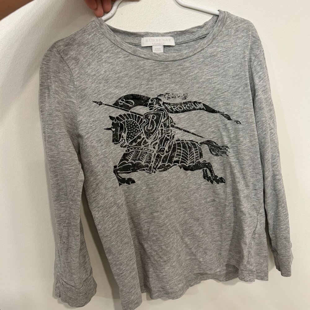 Burberry size 6t Long Sleeve Shirt
